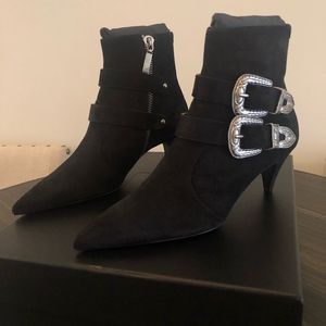 Never worn YSL Booties